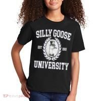 Silly Goose University Silly Goose Meme Costume Kids T-Shirt thumb 2