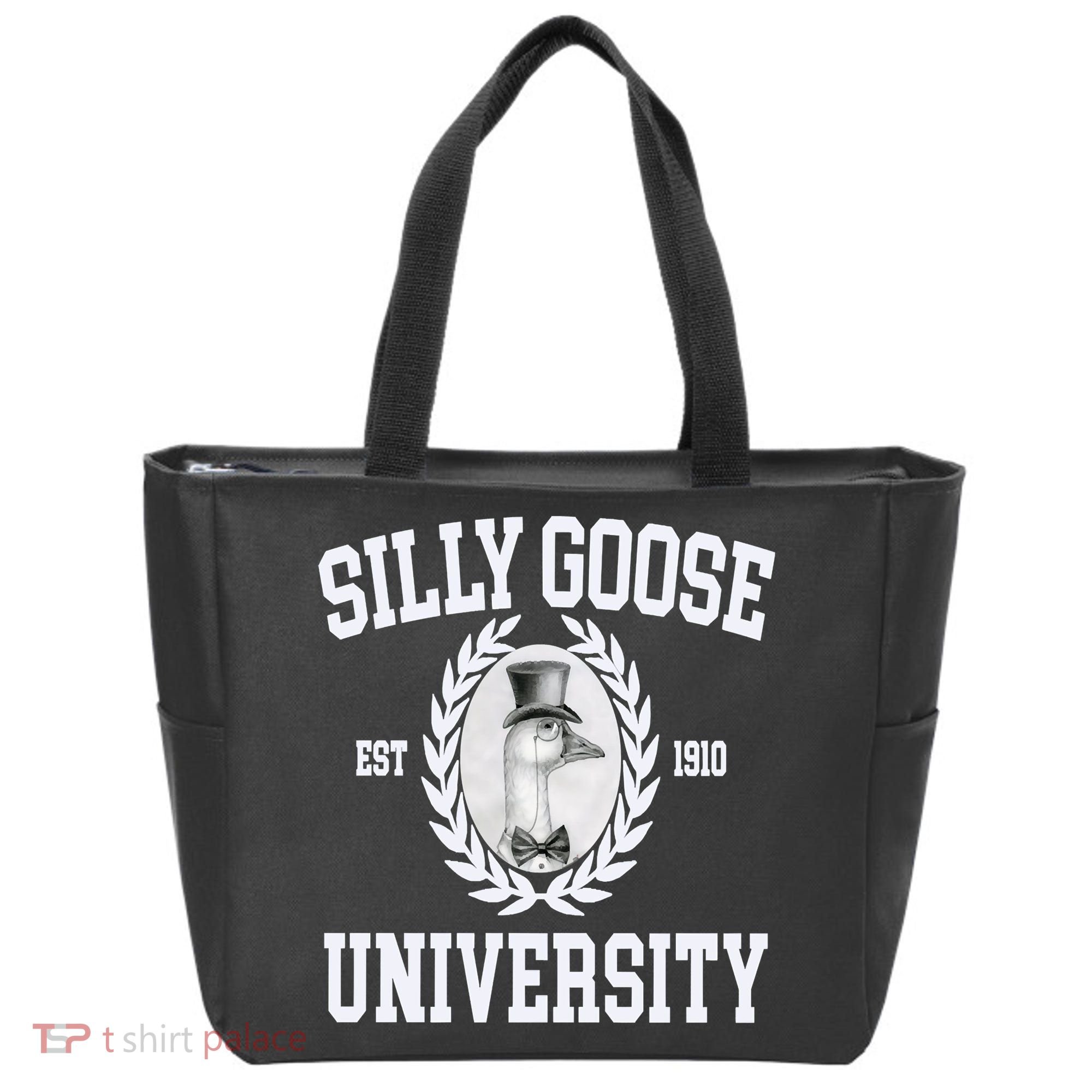 Silly Goose University Silly Goose Meme Costume Tote Bag