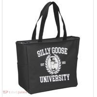 Silly Goose University Silly Goose Meme Costume Tote Bag thumb 2