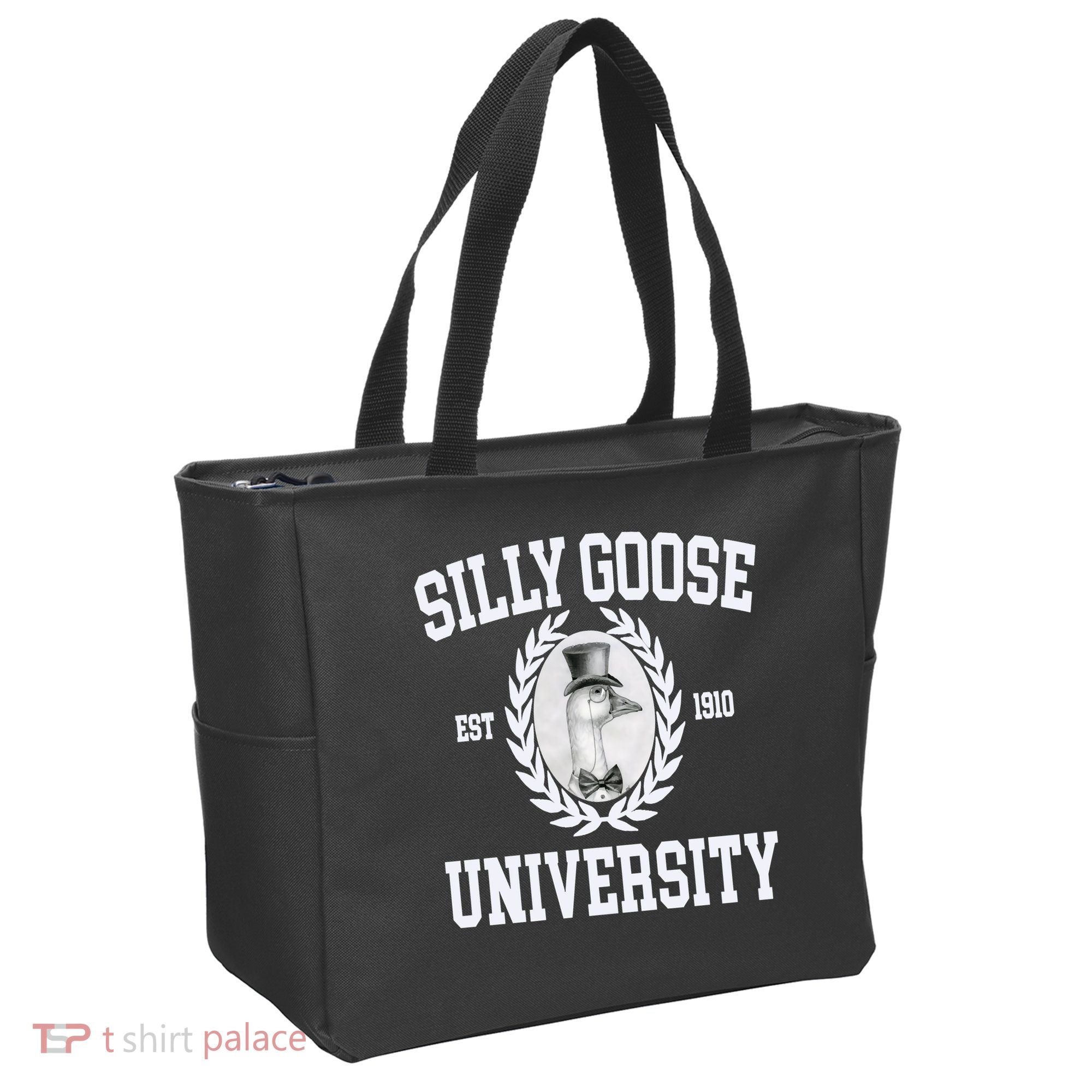 Silly Goose University Silly Goose Meme Costume Tote Bag