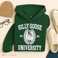 Silly Goose University Silly Goose Meme Costume Hoodie thumb 4