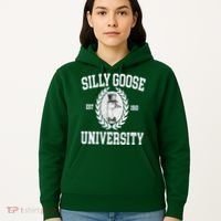 Silly Goose University Silly Goose Meme Costume Hoodie thumb 5