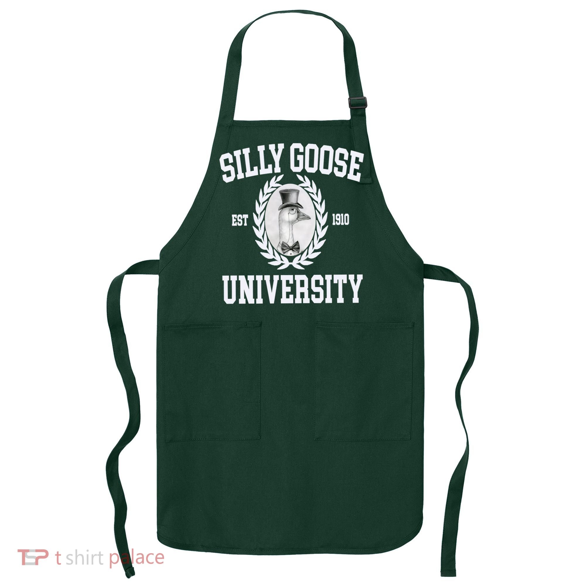 Silly Goose University Silly Goose Meme Costume Apron