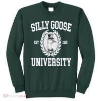 Silly Goose University Silly Goose Meme Costume Sweatshirt thumb 0