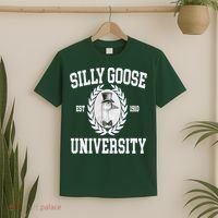 Silly Goose University Silly Goose Meme Costume T-Shirt thumb 2