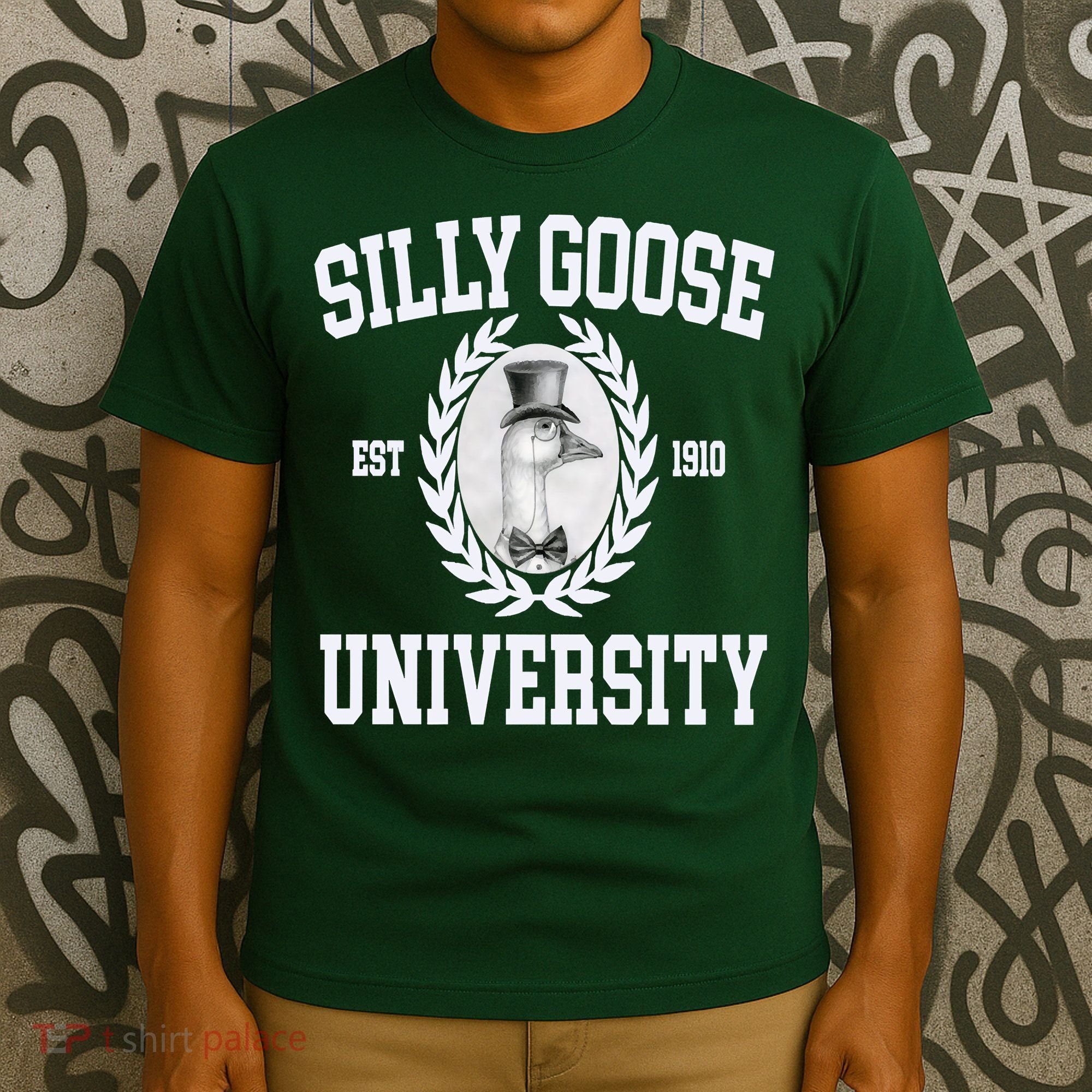 Silly Goose University Silly Goose Meme Costume T-Shirt