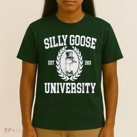 Silly Goose University Silly Goose Meme Costume T-Shirt thumb 4