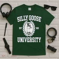 Silly Goose University Silly Goose Meme Costume T-Shirt thumb 5