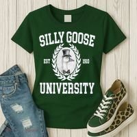 Silly Goose University Silly Goose Meme Costume Women's T-Shirt thumb 3