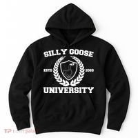 Silly Goose University Silly Goose Meme Funny Hoodie thumb 0