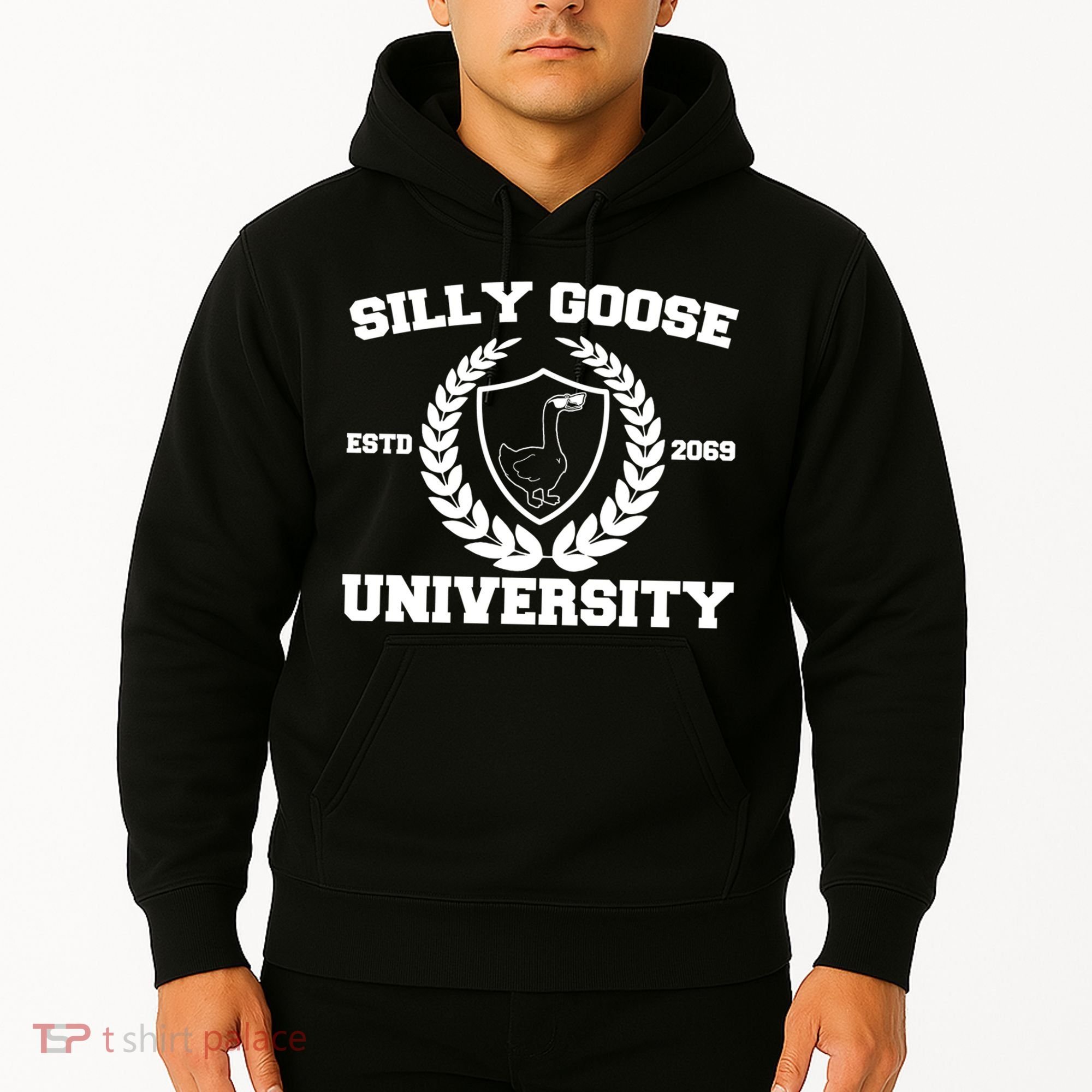 Silly Goose University Silly Goose Meme Funny Hoodie