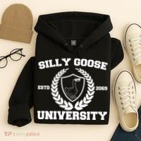 Silly Goose University Silly Goose Meme Funny Hoodie thumb 4