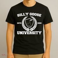 Silly Goose University Silly Goose Meme Funny T-Shirt thumb 3