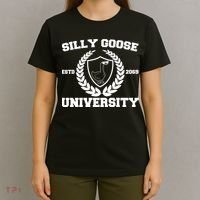 Silly Goose University Silly Goose Meme Funny T-Shirt thumb 4