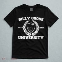 Silly Goose University Silly Goose Meme Funny T-Shirt thumb 5