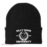 Silly Goose University Silly Goose Meme Funny Beanie thumb 0