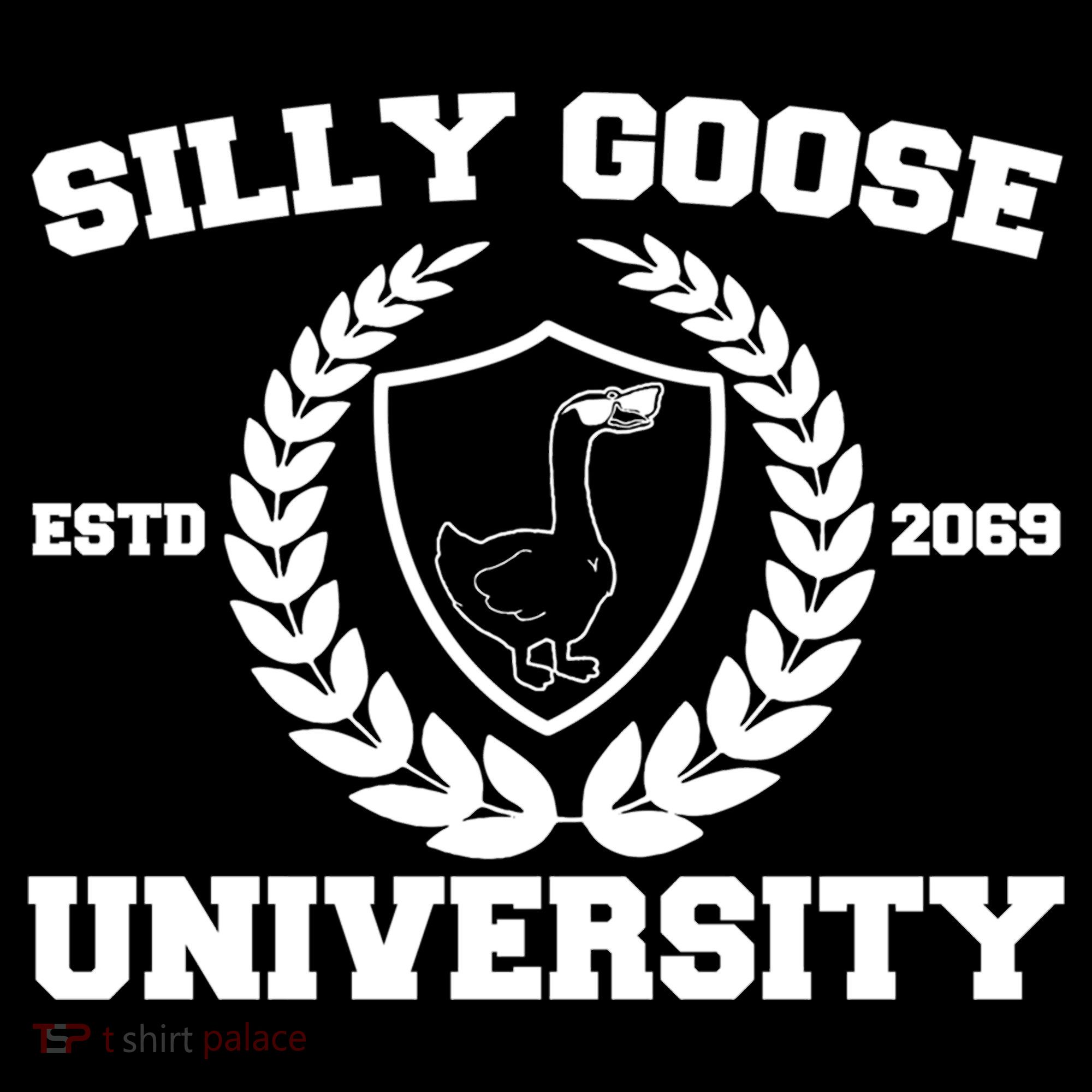 Silly Goose University Silly Goose Meme Funny Women's Hoodie