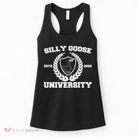 Silly Goose University Silly Goose Meme Funny Women's Tank Top thumb 0