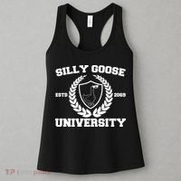 Silly Goose University Silly Goose Meme Funny Women's Tank Top thumb 3