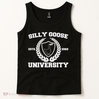 Silly Goose University Silly Goose Meme Funny Tank Top thumb 2