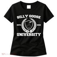 Silly Goose University Silly Goose Meme Funny Women's T-Shirt thumb 0