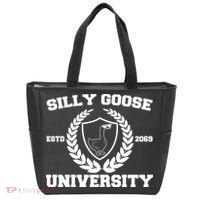 Silly Goose University Silly Goose Meme Funny Tote Bag thumb 0