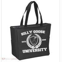 Silly Goose University Silly Goose Meme Funny Tote Bag thumb 2