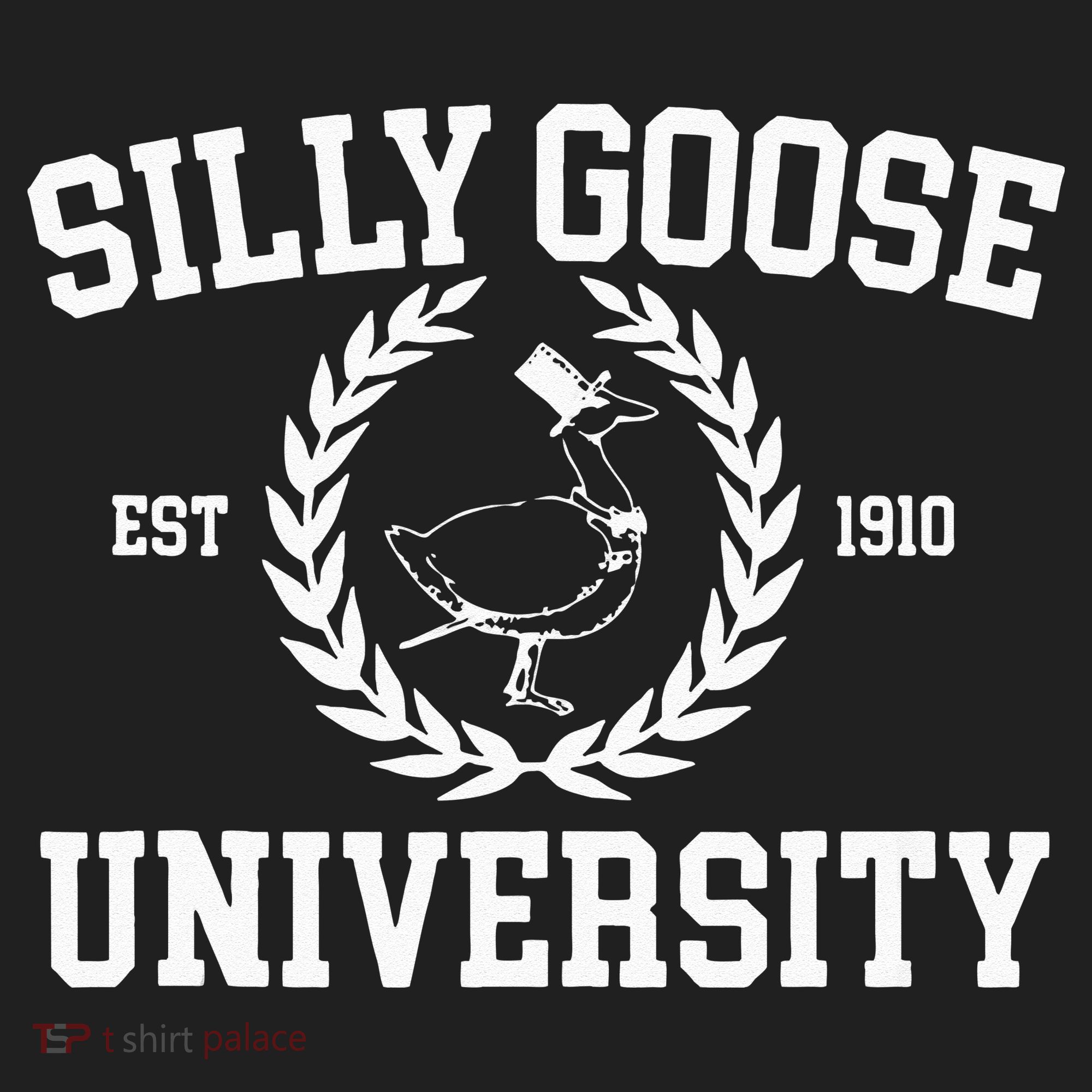 Silly Goose University Silly Goose Meme Ladies Heavyweight Boxy Pullover Hoodie