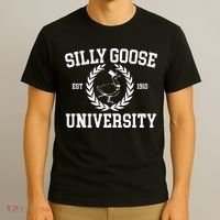 Silly Goose University Silly Goose Meme T-Shirt thumb 3