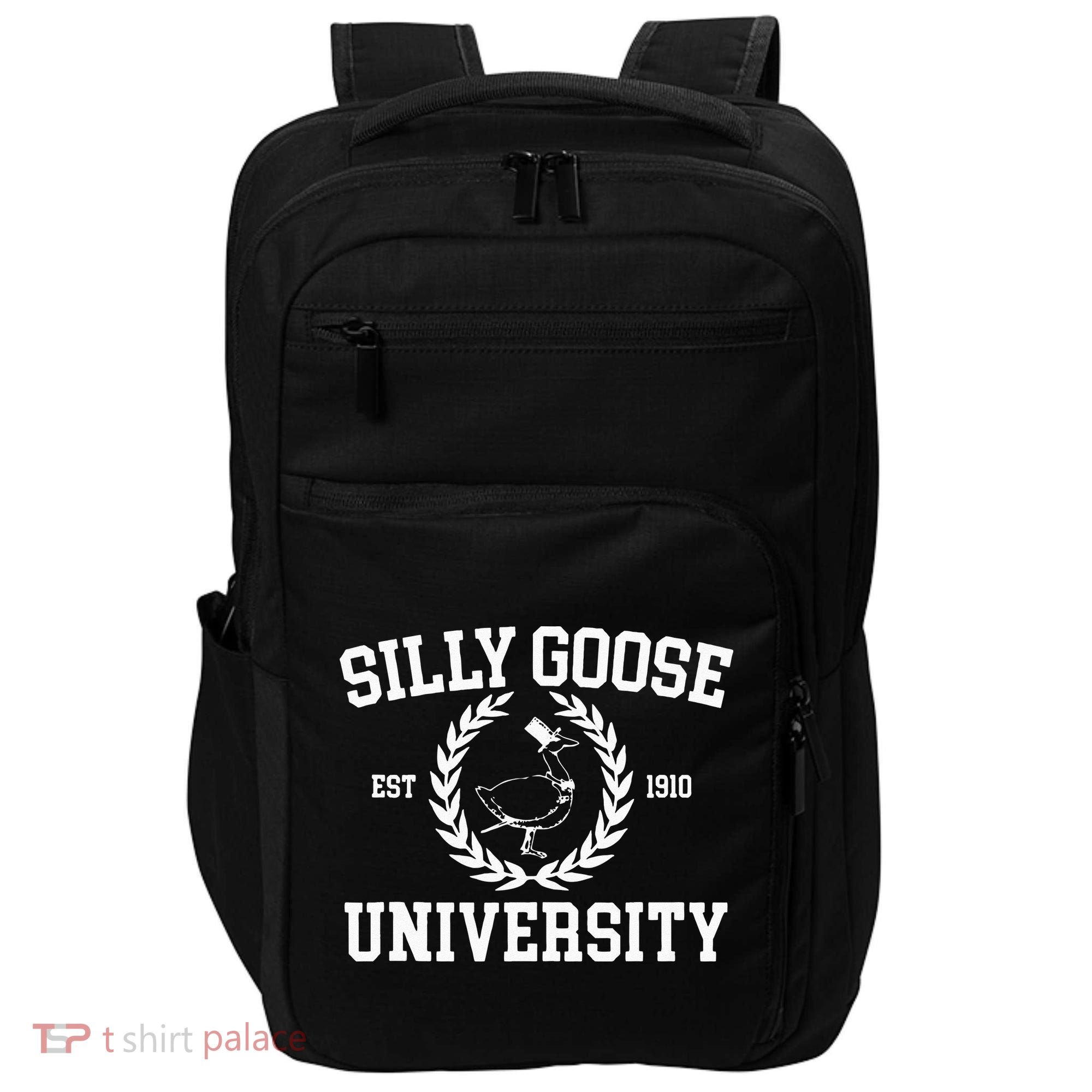 Silly Goose University Silly Goose Meme Impact Tech Backpack
