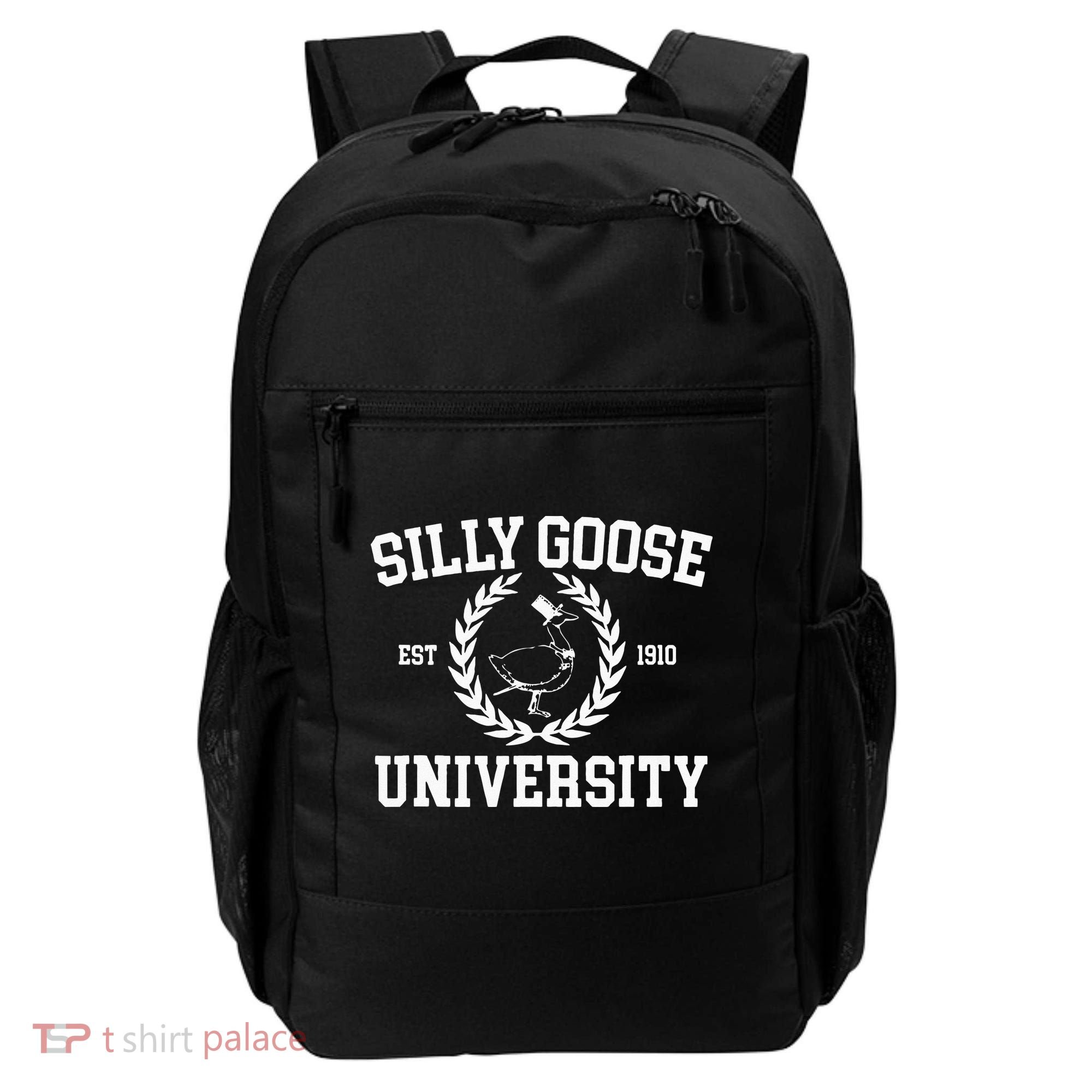 Silly Goose University Silly Goose Meme Backpack