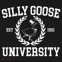 Silly Goose University Silly Goose Meme Button thumb 1