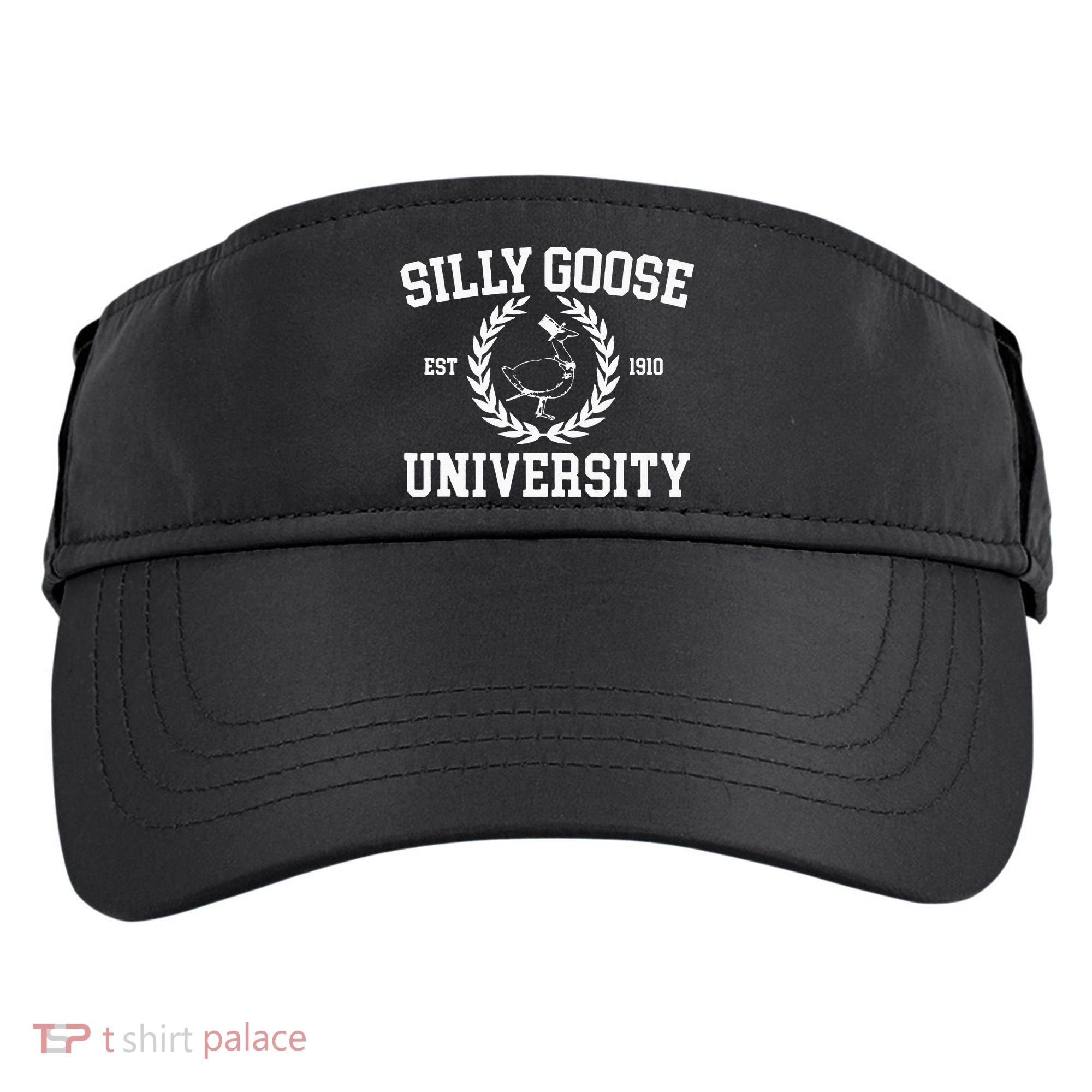 Silly Goose University Silly Goose Meme Adult Drive Performance Visor