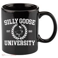 Silly Goose University Silly Goose Meme 11oz C Handle Ceramic Mug thumb 0