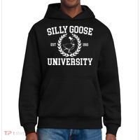 Silly Goose University Silly Goose Meme District V.I.T. Heavyweight Hoodie thumb 0