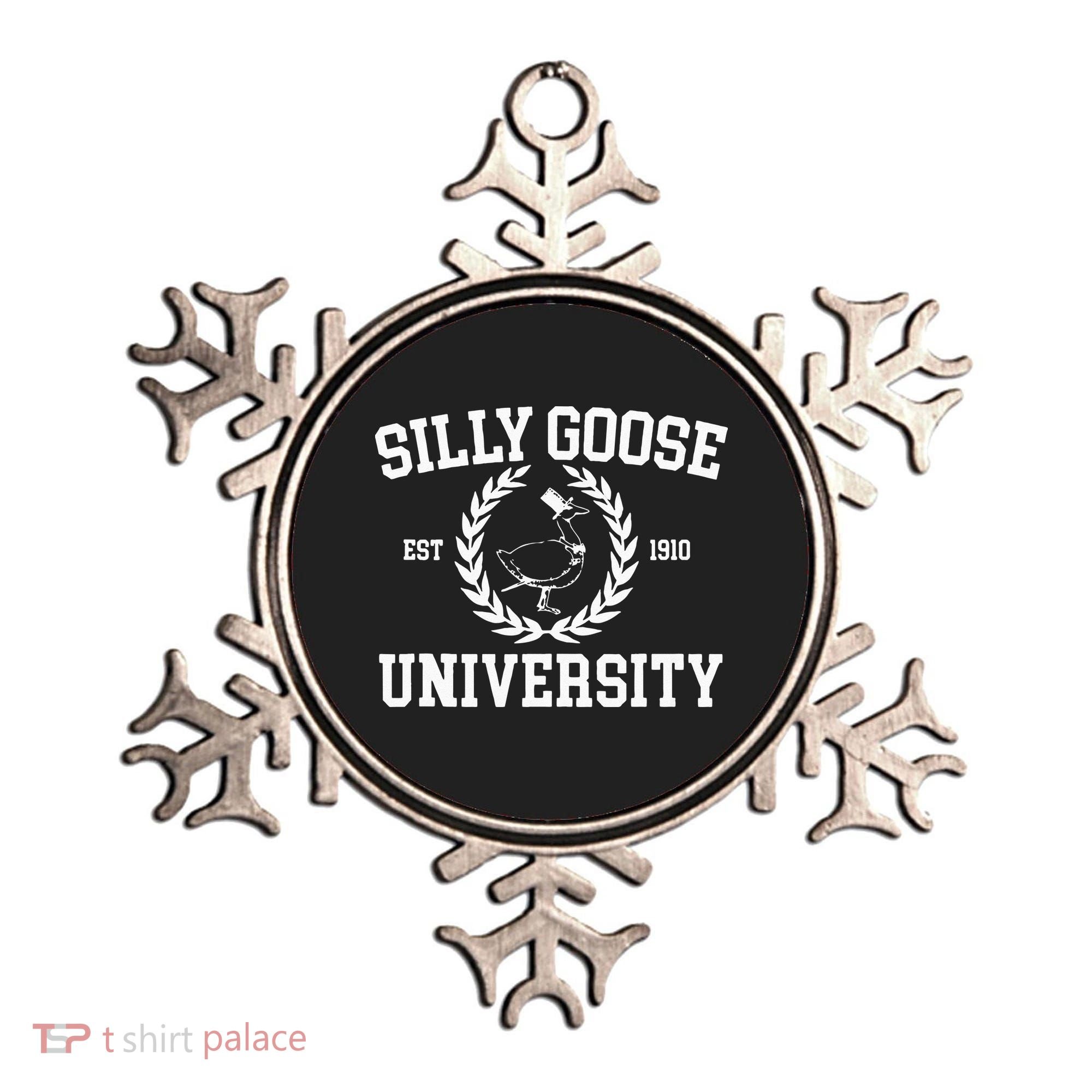 Silly Goose University Silly Goose Meme Ornament