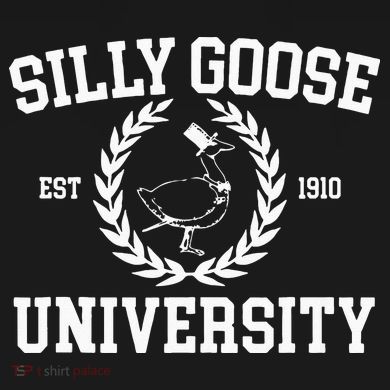 Silly Goose University Silly Goose Meme Ornament