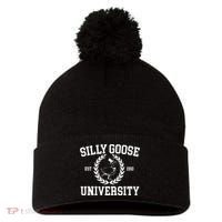 Silly Goose University Silly Goose Meme Pom Pom 12in Knit Beanie thumb 0