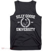 Silly Goose University Silly Goose Meme Tank Top thumb 0