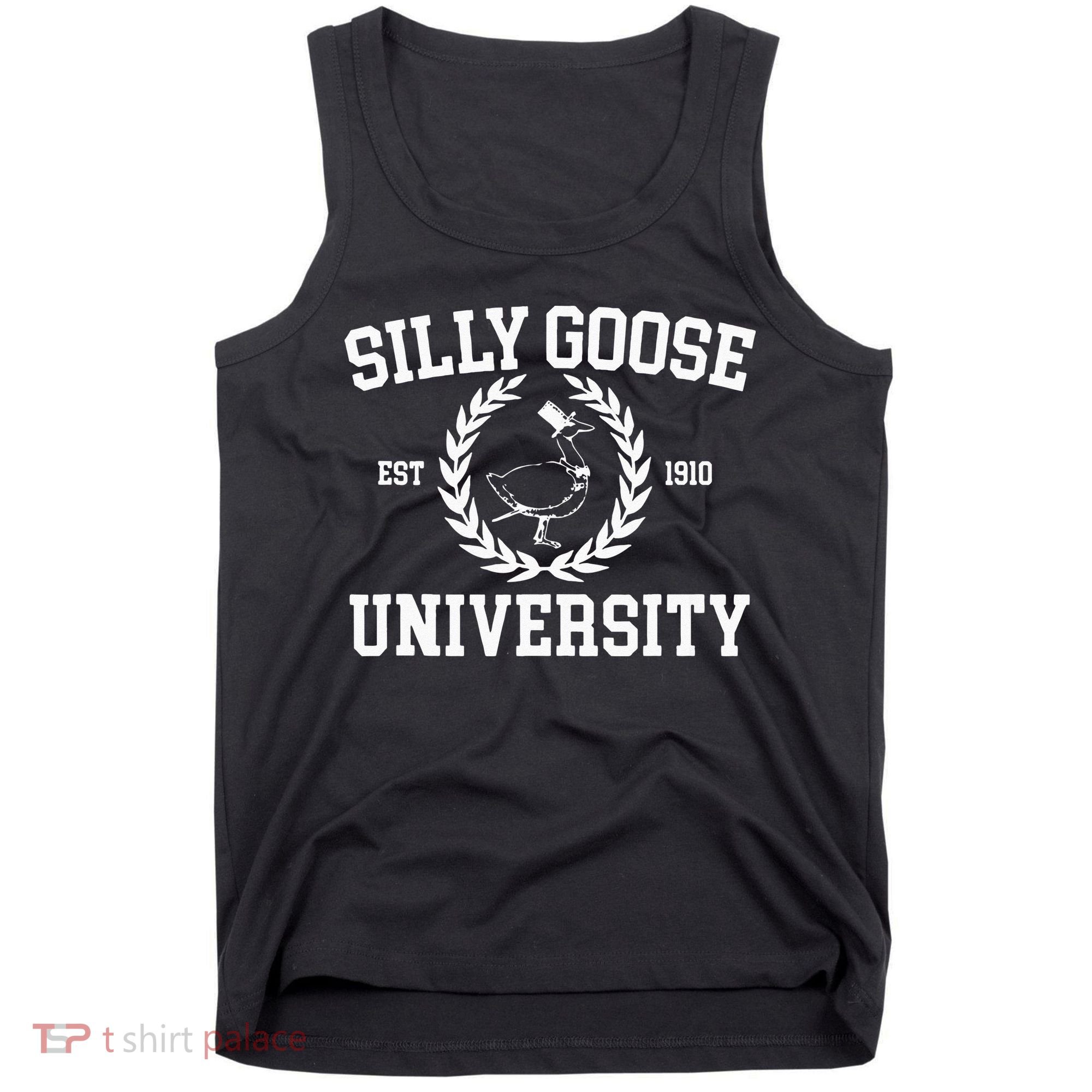 Silly Goose University Silly Goose Meme Tank Top