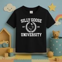 Silly Goose University Silly Goose Meme Toddler T-Shirt thumb 3