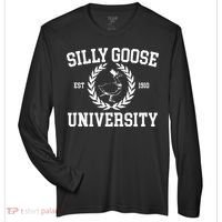 Silly Goose University Silly Goose Meme Zone Performance Long-Sleeve T-Shirt thumb 0