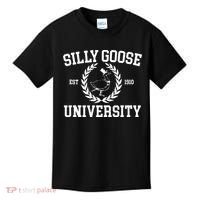 Silly Goose University Silly Goose Meme Kids T-Shirt thumb 0