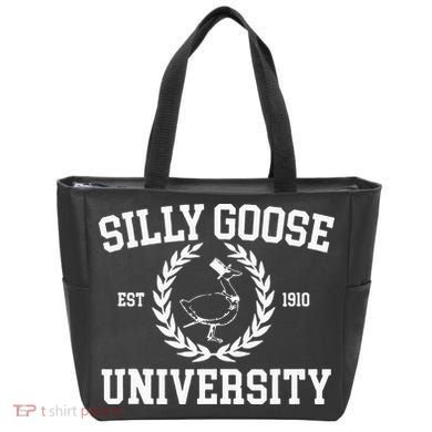 Silly Goose University Silly Goose Meme Tote Bag