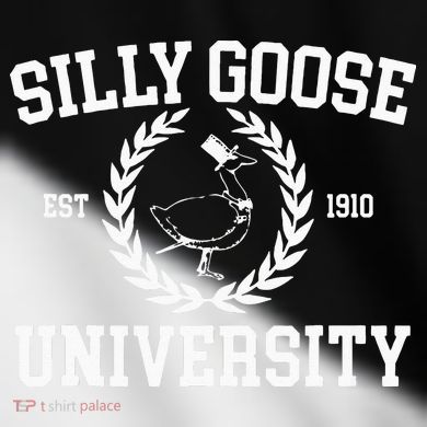 Silly Goose University Silly Goose Meme Toddler Fine Jersey T-Shirt