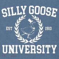 Silly Goose University Silly Goose Meme Garment-Dyed Sweatshirt thumb 2