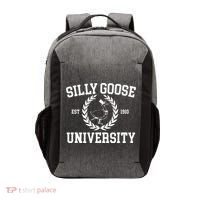 Silly Goose University Silly Goose Meme Vector Backpack thumb 0