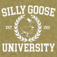 Silly Goose University Silly Goose Meme Garment-Dyed Women's Muscle Tee thumb 6