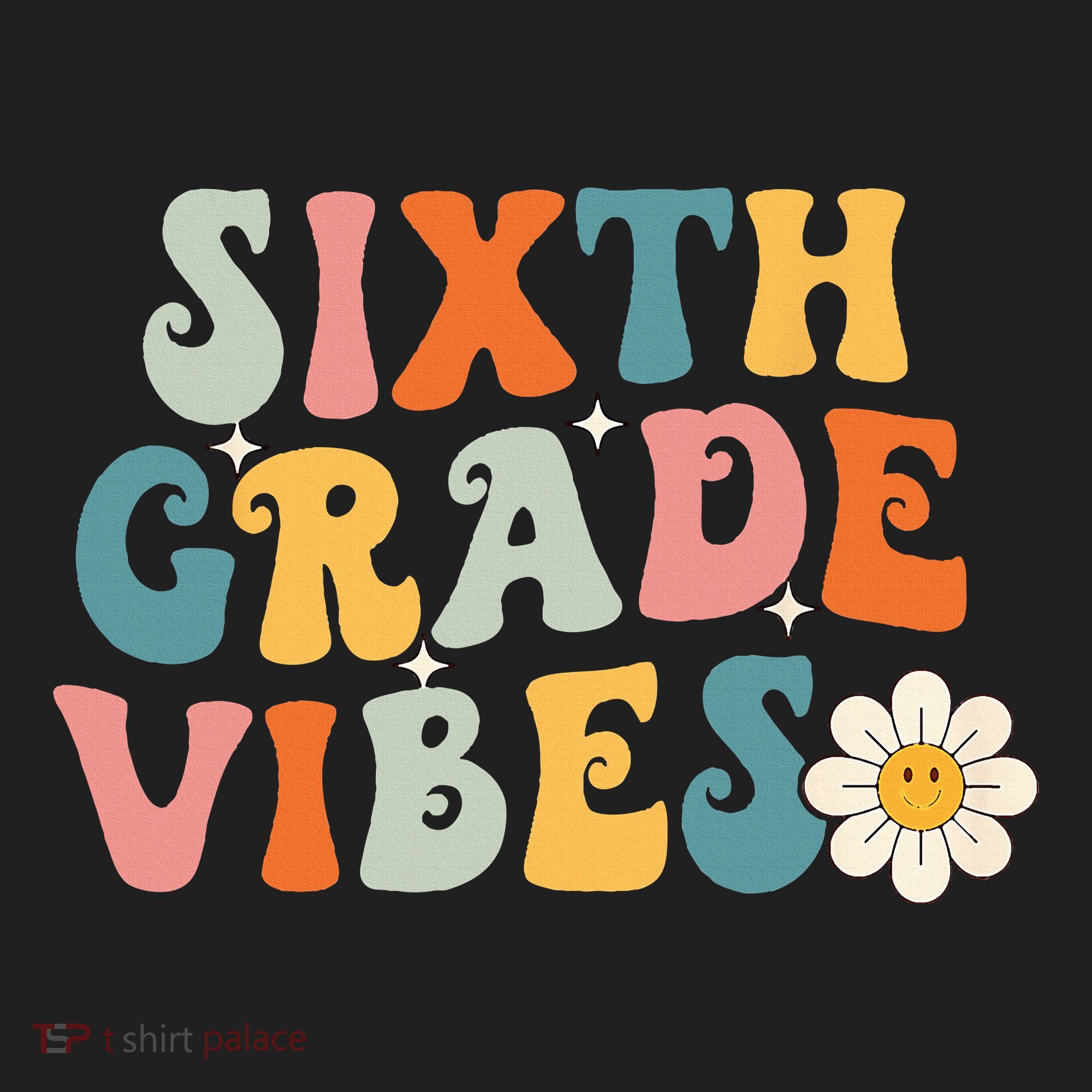 Sixth Grade Vibes 6th Grade Team Retro 1st Day Of School Beanie