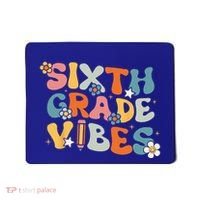 Sixth Grade Vibes Back To School Retro 6th Grade Teachers Mousepad thumb 0